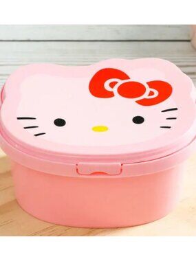 Adorable Hello Kitty Bento Box Set – 2pcs Leak-Proof Food Container with Lid